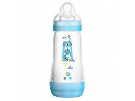 Man Baby biberon anticolico azul 320ml Imagen del producto Man Baby biberon anticolico azul 320ml