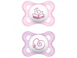 Mam baby chupete rosa silicona original 0+ Imagen del producto Mam baby chupete rosa silicona original 0+