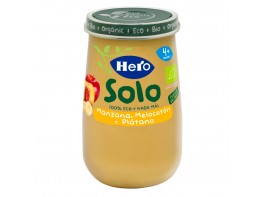 Hero tarrito eco manzana, melocotón y plátano 190g Imagen del producto Hero tarrito eco manzana, melocotón y plátano 190g