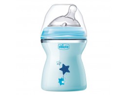 Chicco Natural Feeling biberón azul 2m+ 250ml Imagen del producto Chicco Natural Feeling biberón azul 2m+ 250ml