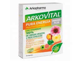 Akkopharma Pura Energía Inmunidad complemento 30 comprimidos Imagen del producto Akkopharma Pura Energía Inmunidad complemento 30 comprimidos