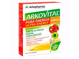 Arkopharma Arkovital Pura Energía Ultra 30 comprimidos Imagen del producto Arkopharma Arkovital Pura Energía Ultra 30 comprimidos