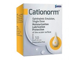 Cationorm lágrima artificial 30 monodósis Imagen del producto Cationorm lágrima artificial 30 monodósis