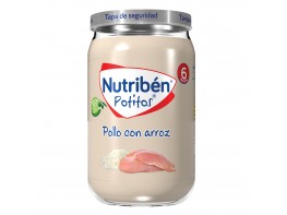 Nutribén Potito pollo con arroz 235gr Imagen del producto Nutribén Potito pollo con arroz 235gr