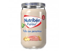 Nutribén Potito pollo con patatitas 235gr Imagen del producto Nutribén Potito pollo con patatitas 235gr