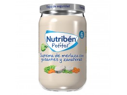 Nutribén Potito suprema de merluza con guisantes y zanahoria 235g Imagen del producto Nutribén Potito suprema de merluza con guisantes y zanahoria 235g