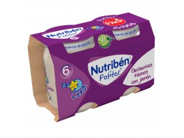 Nutriben bipack cena guisantes con jamon 190g Imagen del producto Nutriben bipack cena guisantes con jamon 190g
