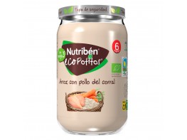 Nutribén Ecopotito pollo de corral y arroz 235gr Imagen del producto Nutribén Ecopotito pollo de corral y arroz 235gr
