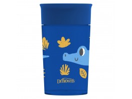Dr.Brown's vaso 360 sin boquilla azul con asas 300ml Imagen del producto Dr.Brown's vaso 360 sin boquilla azul con asas 300ml