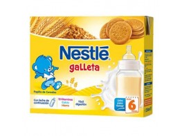 Nestlé Papilla líquida con galleta 2x250ml Imagen del producto Nestlé Papilla líquida con galleta 2x250ml