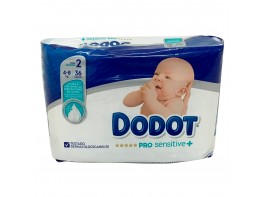 Dodot Pañal pro sensitive T/2 4-8kg 36uds Imagen del producto Dodot Pañal pro sensitive T/2 4-8kg 36uds