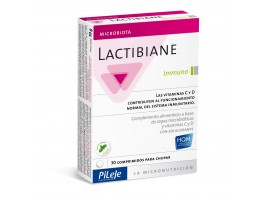 Pieleje Lactibiane inmuno 30 comprimidos Imagen del producto Pieleje Lactibiane inmuno 30 comprimidos