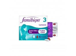 Femibion 3 multivitaminas mujer lactancia con ácido fólico 28caps + _x000D_
28comp Imagen del producto Femibion 3 multivitaminas mujer lactancia con ácido fólico 28caps + _x000D_
28comp