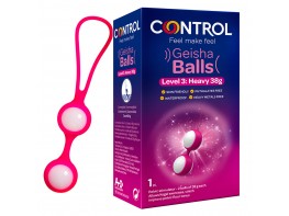 Control geisha balls set 2 bolas 38g Estimulador femenino nivel III Imagen del producto Control geisha balls set 2 bolas 38g Estimulador femenino nivel III