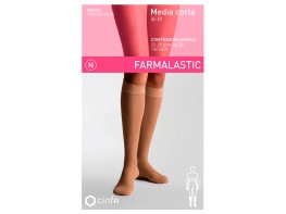 Media farmalastic corta c/n ab.camel t/p Imagen del producto Media farmalastic corta c/n ab.camel t/p