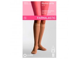 Media farmalastic corta cn ab camel t/eg Imagen del producto Media farmalastic corta cn ab camel t/eg