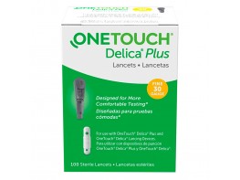 One Touch Delica Plus lancetas 30g 25u Imagen del producto One Touch Delica Plus lancetas 30g 25u