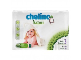 Chelino Nature pañal talla 3 36u
Imagen del producto Chelino Nature pañal talla 3 36u