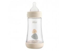 Chicco Perfect5 biberón silicona neutro 2m+ 240ml Imagen del producto Chicco Perfect5 biberón silicona neutro 2m+ 240ml