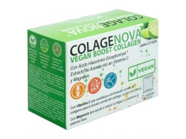 Colagenova vegan boost te verde y limón 21s Imagen del producto Colagenova vegan boost te verde y limón 21s
