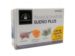 Tranquinatur sueño plus 48 cápsulas Imagen del producto Tranquinatur sueño plus 48 cápsulas