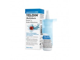 Yeloin colirio ojo irritado multidosis solución oftálmica 2% 10ml Imagen del producto Yeloin colirio ojo irritado multidosis solución oftálmica 2% 10ml