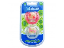 Dr.Brown's chupete advantage nocturno T1 0-6 meses Imagen del producto Dr.Brown's chupete advantage nocturno T1 0-6 meses