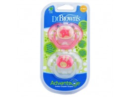 Dr.Brown's chupete advantage nocturno T2 6-18 meses Imagen del producto Dr.Brown's chupete advantage nocturno T2 6-18 meses