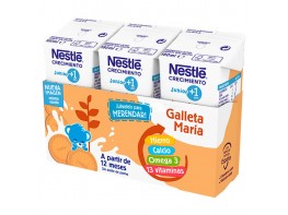 Nestlé junior crec.3 + gall. Maria 3x180ml Imagen del producto Nestlé junior crec.3 + gall. Maria 3x180ml