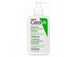 Cerave limpiadora crema-espuma hidratante 236ml Imagen del producto Cerave limpiadora crema-espuma hidratante 236ml