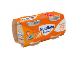Imagen del producto Nutribén Potito Introducción a las multifrutas Manzana, Naranja, Plátano 
2x120g