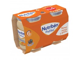 Nutribén Potitos maranja y galleta 2x190g Imagen del producto Nutribén Potitos maranja y galleta 2x190g