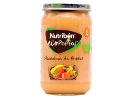 Nutribén Ecopotitos macedonia de frutas sin almidones, 235g Imagen del producto Nutribén Ecopotitos macedonia de frutas sin almidones, 235g