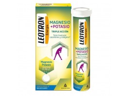 Leotron Magnesio Potasio 54 comprimidos efervescentes Imagen del producto Leotron Magnesio Potasio 54 comprimidos efervescentes