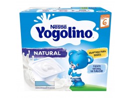 Nestlé Yogolino natural s/azúcar 4x100 g Imagen del producto Nestlé Yogolino natural s/azúcar 4x100 g