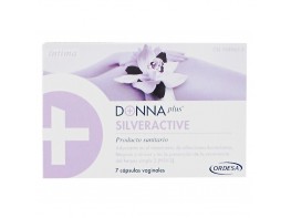 Donna Plus silveractive cápsulas vaginales 7cápsulas Imagen del producto Donna Plus silveractive cápsulas vaginales 7cápsulas