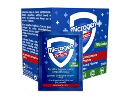Microgen toallitas desinfectantes 25u. Imagen del producto Microgen toallitas desinfectantes 25u.