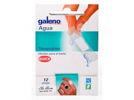 TIRAS QUITA-RAPID TRANSP. 12 U.I. GALENO Imagen del producto TIRAS QUITA-RAPID TRANSP. 12 U.I. GALENO