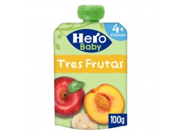 Hero bolsita eco de melocotón, manzana y plátano 100g Imagen del producto Hero bolsita eco de melocotón, manzana y plátano 100g