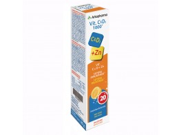 Arkopharma Arkovital vitamina C y D3 20 comprimidos de 1000mg Imagen del producto Arkopharma Arkovital vitamina C y D3 20 comprimidos de 1000mg