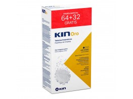 Kin Oro tabletas limpiadoras 64+32u Imagen del producto Kin Oro tabletas limpiadoras 64+32u