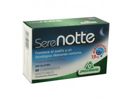 Spechiasol Serenotte melatonina 1,9mg 60comp Imagen del producto Spechiasol Serenotte melatonina 1,9mg 60comp