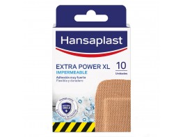 Hansaplast Extra fuerte XL 10 apósitos Imagen del producto Hansaplast Extra fuerte XL 10 apósitos