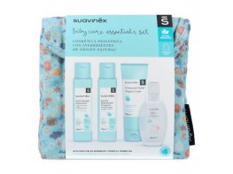 Suavinex Baby Care Essential set de viaje tela azul Imagen del producto Suavinex Baby Care Essential set de viaje tela azul