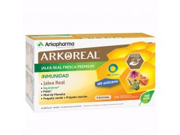 Arkopharma Arkoreal jalea real inmunidad sin azúcar 20 ampollas Imagen del producto Arkopharma Arkoreal jalea real inmunidad sin azúcar 20 ampollas