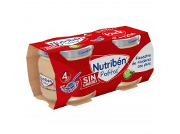 Nutriben Potitos Introducción a la carne: menestra de verduras con pavo
2x120g Imagen del producto Nutriben Potitos Introducción a la carne: menestra de verduras con pavo
2x120g
