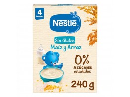 Nestlé papilla sin gluten maíz arroz 240g Imagen del producto Nestlé papilla sin gluten maíz arroz 240g