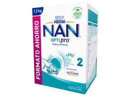 Nestlé Nan 2 optipro biberón 1200g Imagen del producto Nestlé Nan 2 optipro biberón 1200g