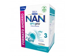 Nestlé Nan 3 optipro biberón 1200g Imagen del producto Nestlé Nan 3 optipro biberón 1200g