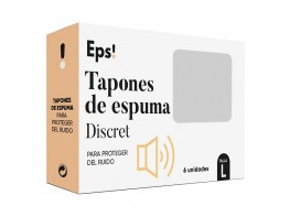 Eps! Tapones espuma discret Talla L 6u Imagen del producto Eps! Tapones espuma discret Talla L 6u